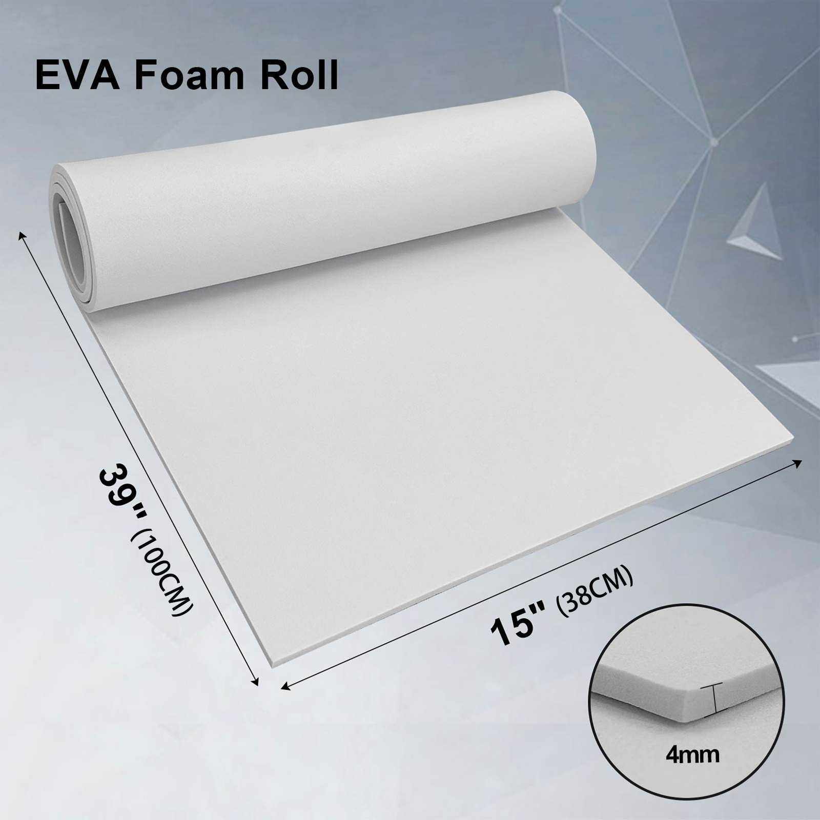 EVA Foam Roll Sponge Paper  2m - Eva Foam Sheet のレビューと価格