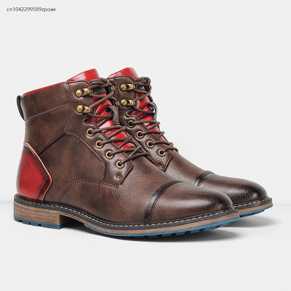 Men's Leather Boots Single Boo - Cosplay Prop Works のレビューと価格
