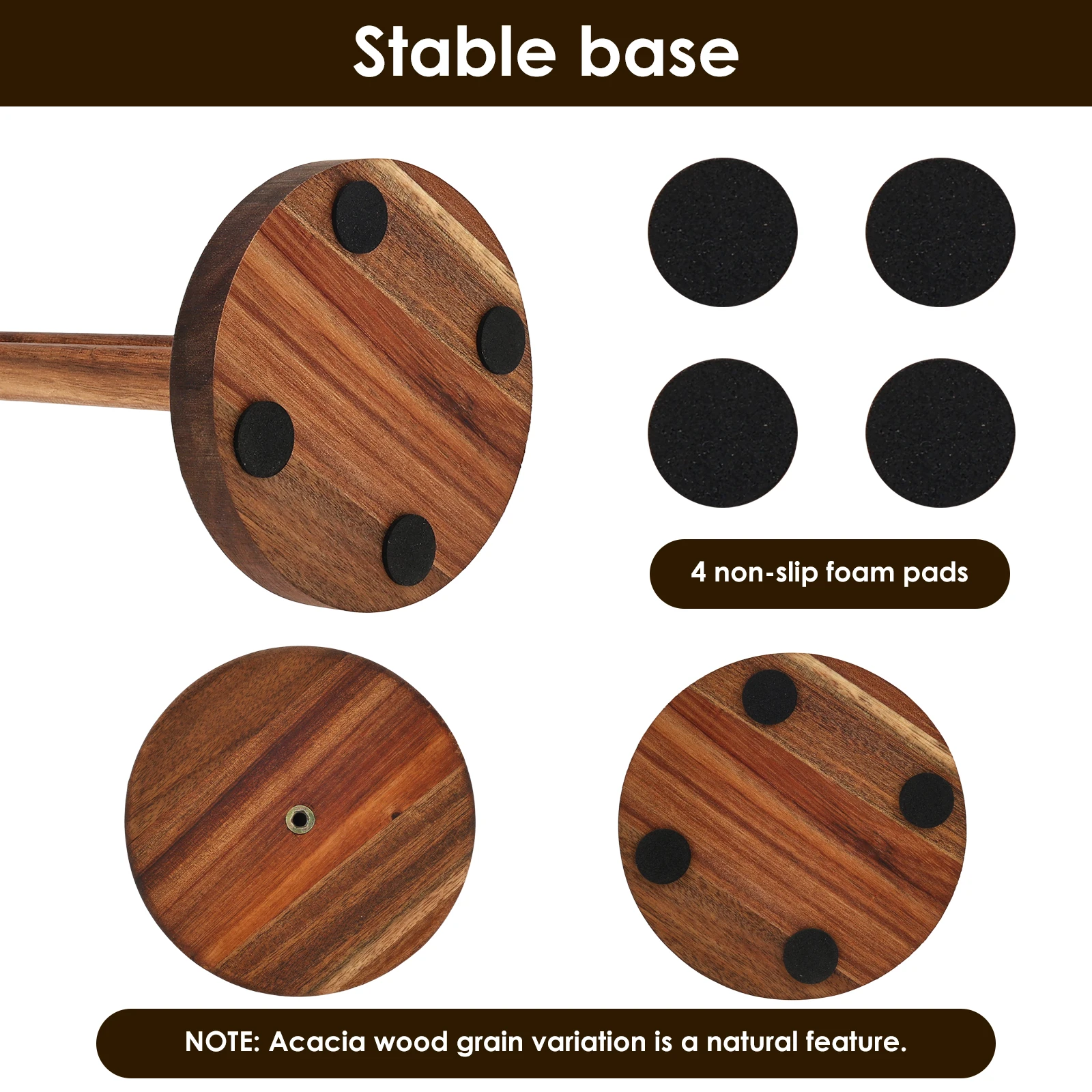 Wooden Paper Towel Holder Stan - Craft Foam Roll のレビューと価格