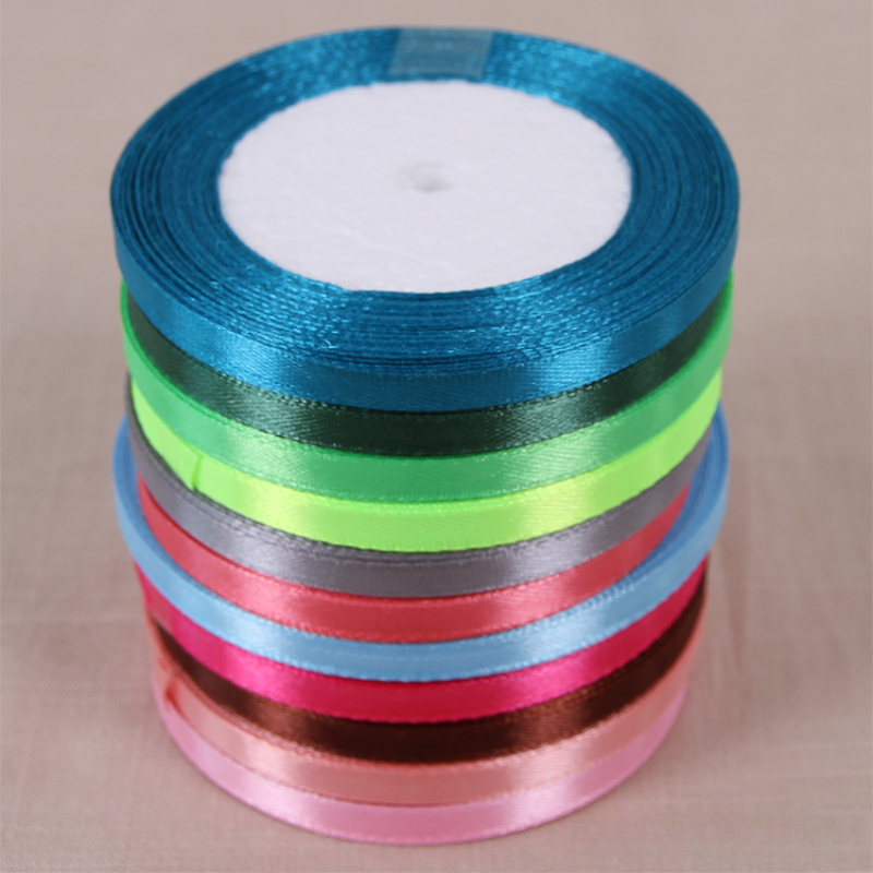 25yards/roll 6mm Satin Ribbon  - Craft Foam Roll のレビューと価格
