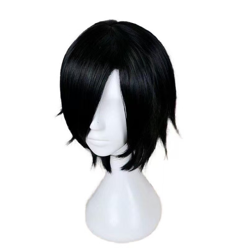 Anime Sasuke Boruto Cosplay Wi - Wig Fiber Net のレビューと価格
