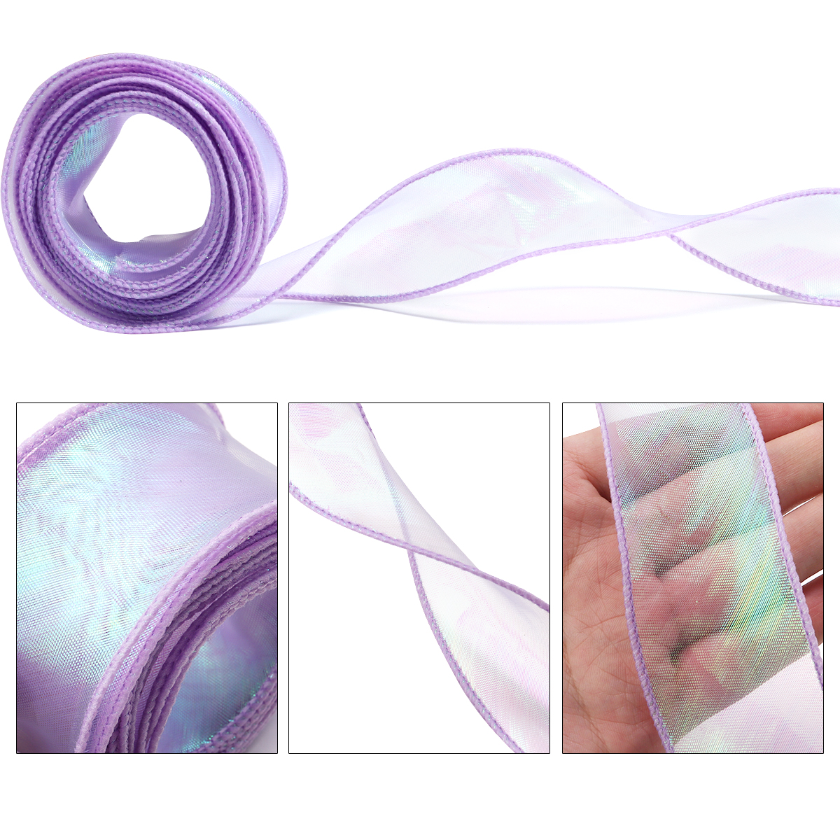 5Yards/Roll Chiffon Silk Ribbo - Craft Foam Roll のレビューと価格
