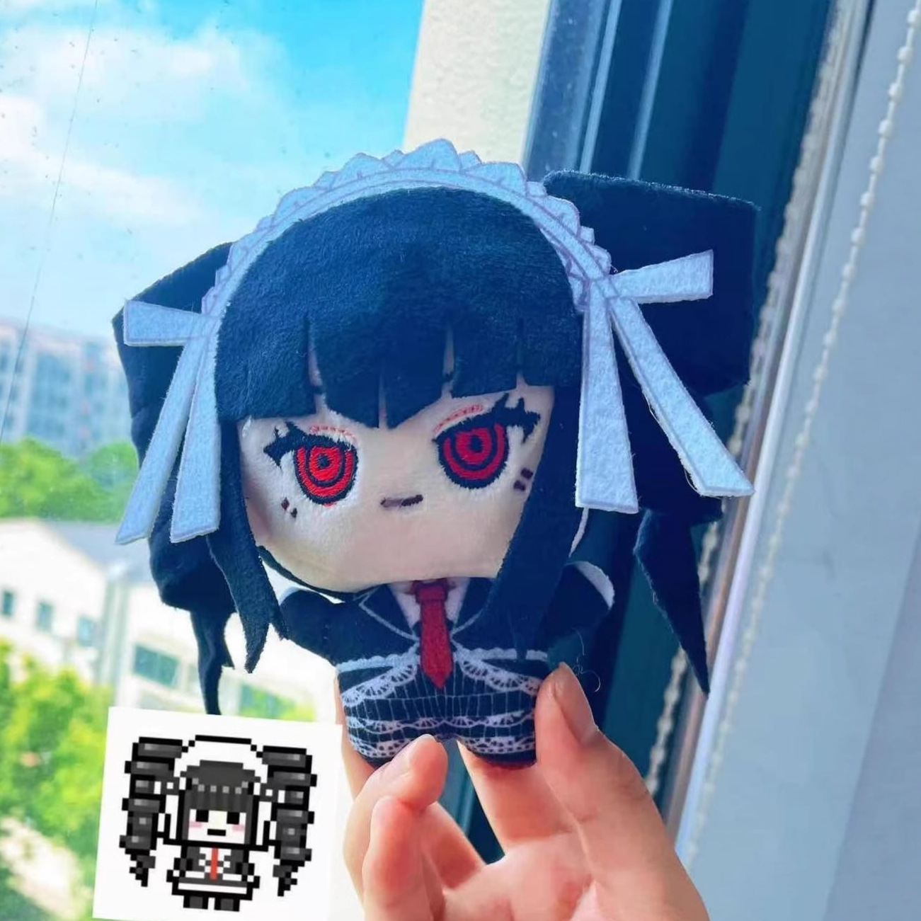 10cm Celestia Ludenberg Plushi - Cosplay Plushie Prop のレビューと価格