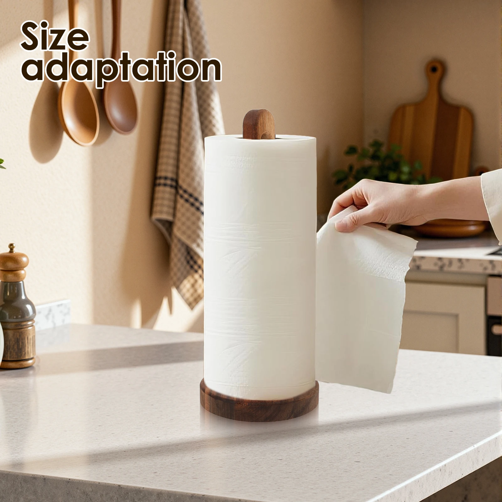 Wooden Paper Towel Holder Stan - Craft Foam Roll のレビューと価格