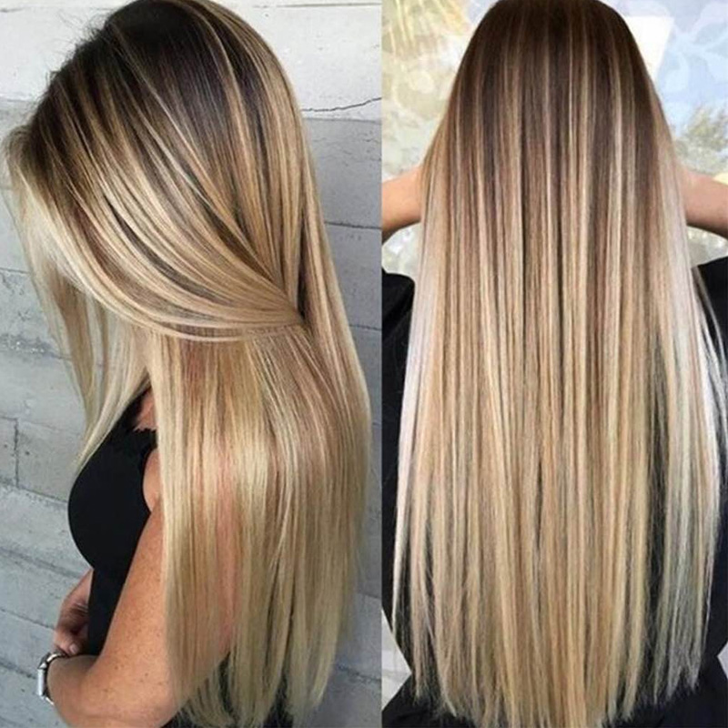72cm Women Long Straight Wig W - Wig Fiber Net のレビューと価格