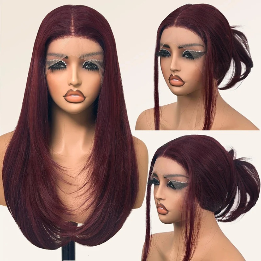 Front Lace Black Center Partin - Wig Fiber Net のレビューと価格