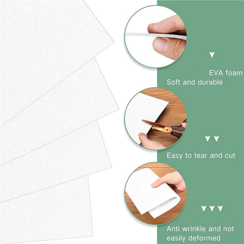 【LAST CHANCE】60 Pcs 3Mm Embroi - Eva Foam Sheet のレビューと価格