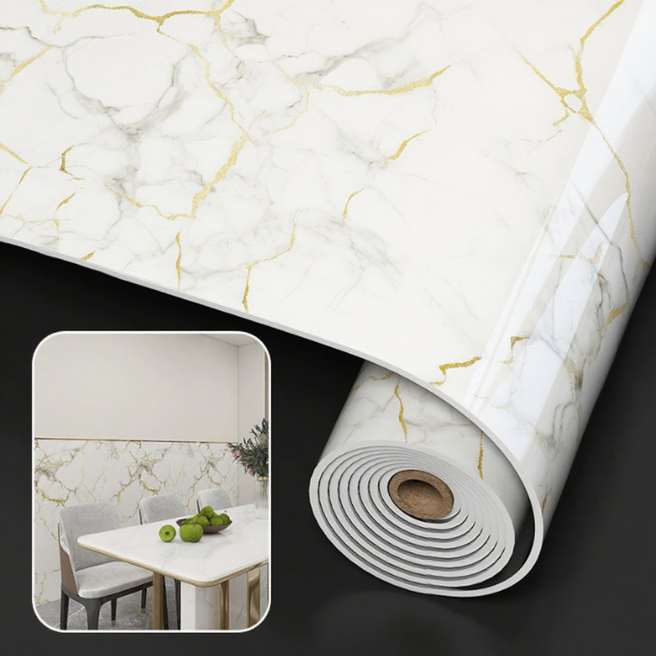 1 Roll Marble Thick Foam Imita - Craft Foam Roll のレビューと価格