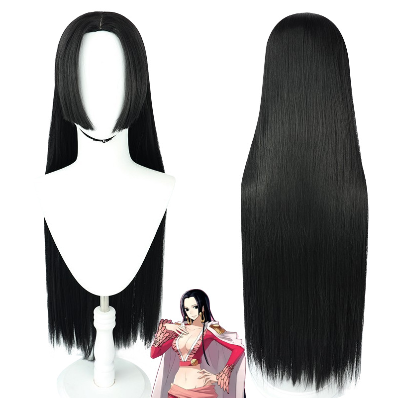 Anime Boa Hancock Cosplay Wig  - Wig Fiber Net のレビューと価格