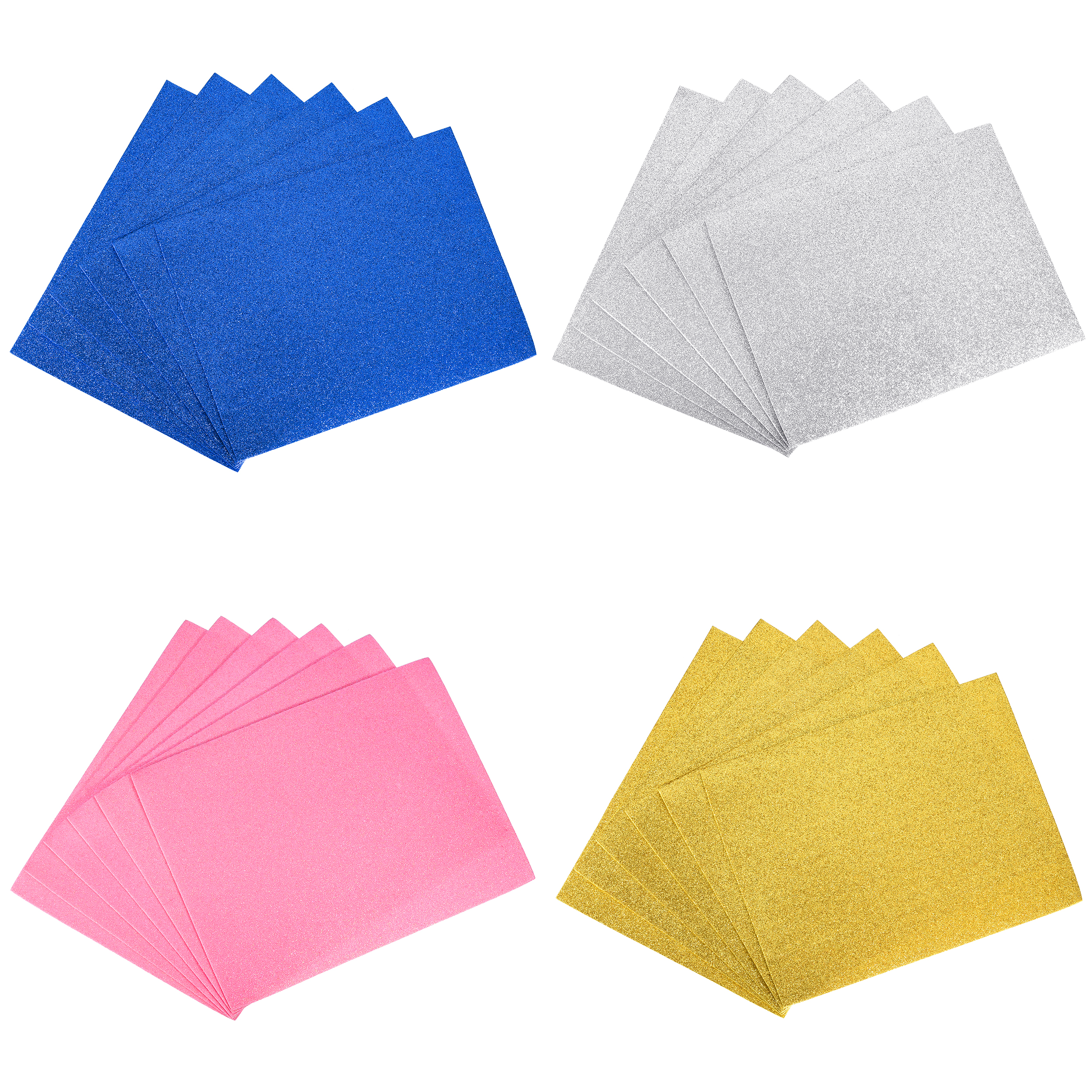 Uxcell 6pcs 2mm Thick Gold Pow - Eva Foam Sheet のレビューと価格