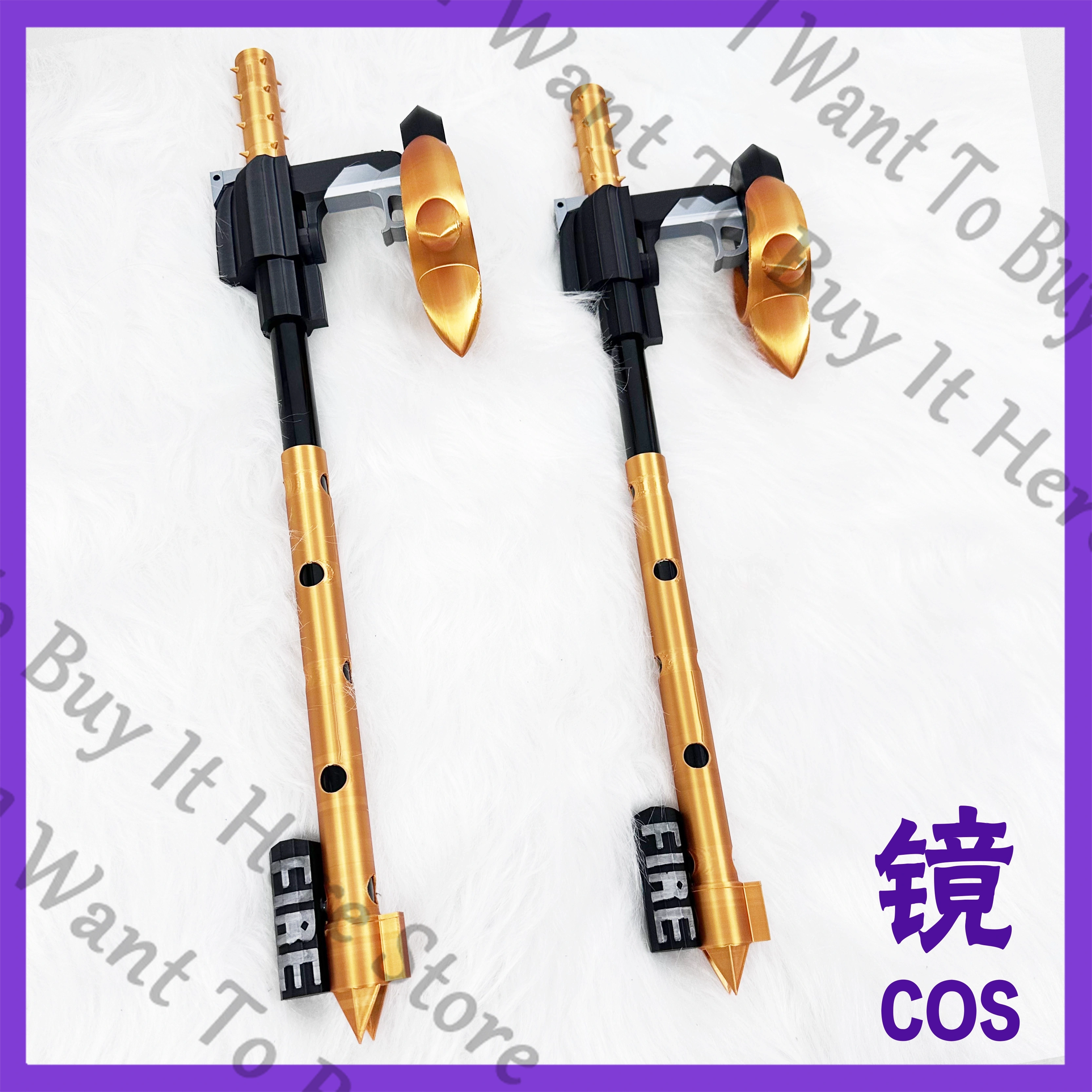 60cm Anime Zenless Zone Zero B - Burnice Cosplay Prop のレビューと価格