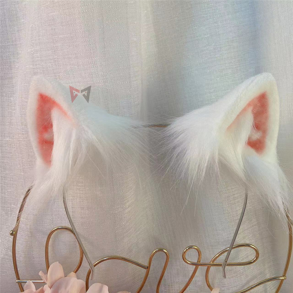 New Handmade Work White Cat Ea - Cosplay Prop Works のレビューと価格