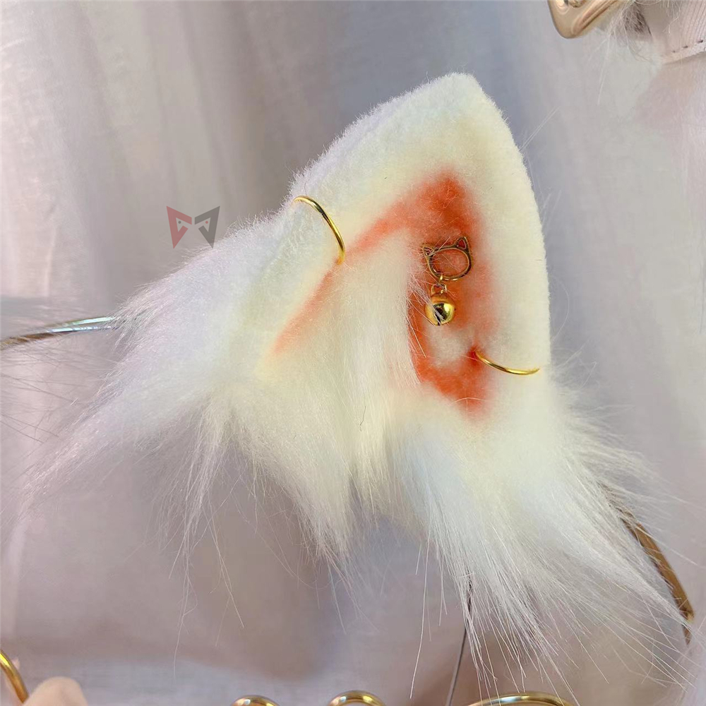 New Handmade Work White Cat Ea - Cosplay Prop Works のレビューと価格