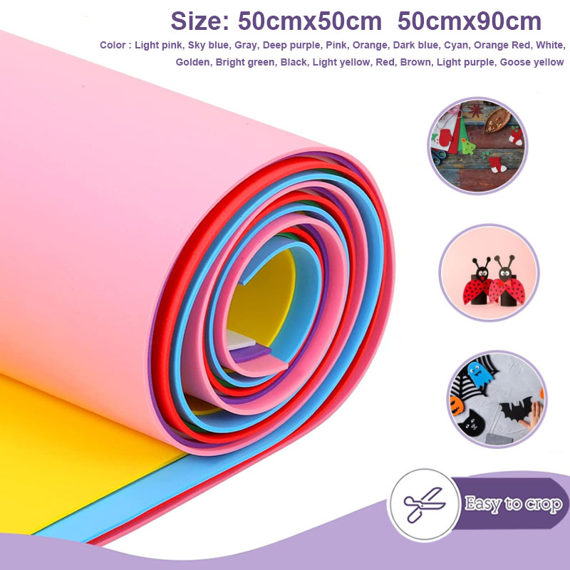 1pcs Colorful Eva Foam Sheets  - Craft Foam Roll のレビューと価格