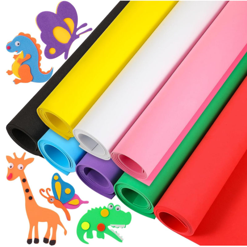 1pcs Colorful Eva Foam Sheets  - Craft Foam Roll のレビューと価格