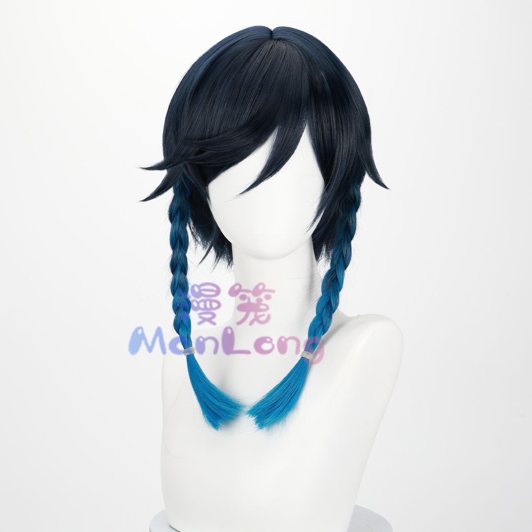 Genshin Impact Venti Cosplay W - Wig Fiber Net のレビューと価格