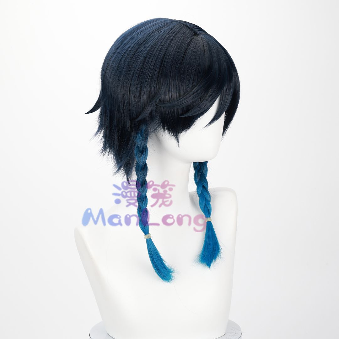 Genshin Impact Venti Cosplay W - Wig Fiber Net のレビューと価格