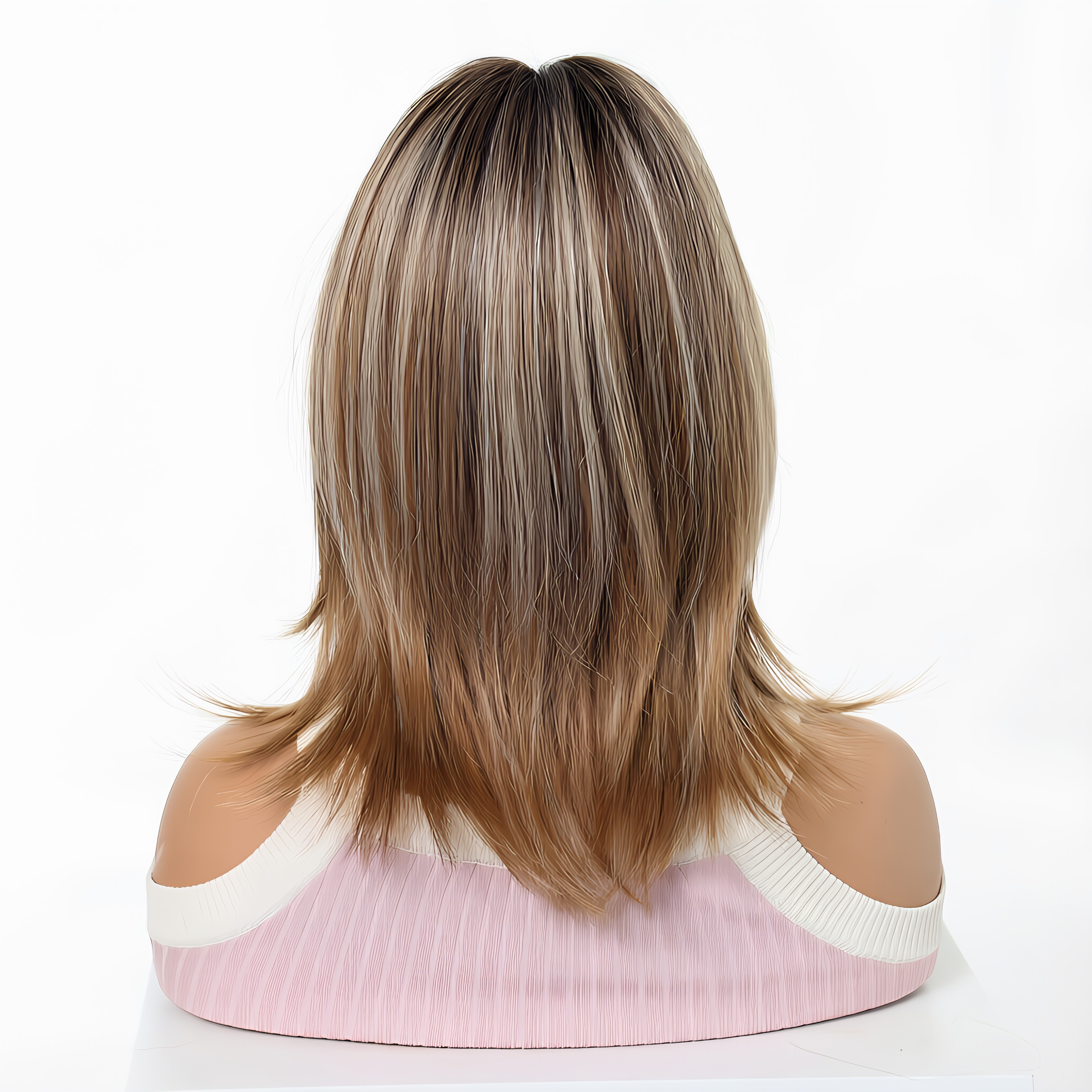 Daily light brown wig, headban - Wig Fiber Net のレビューと価格