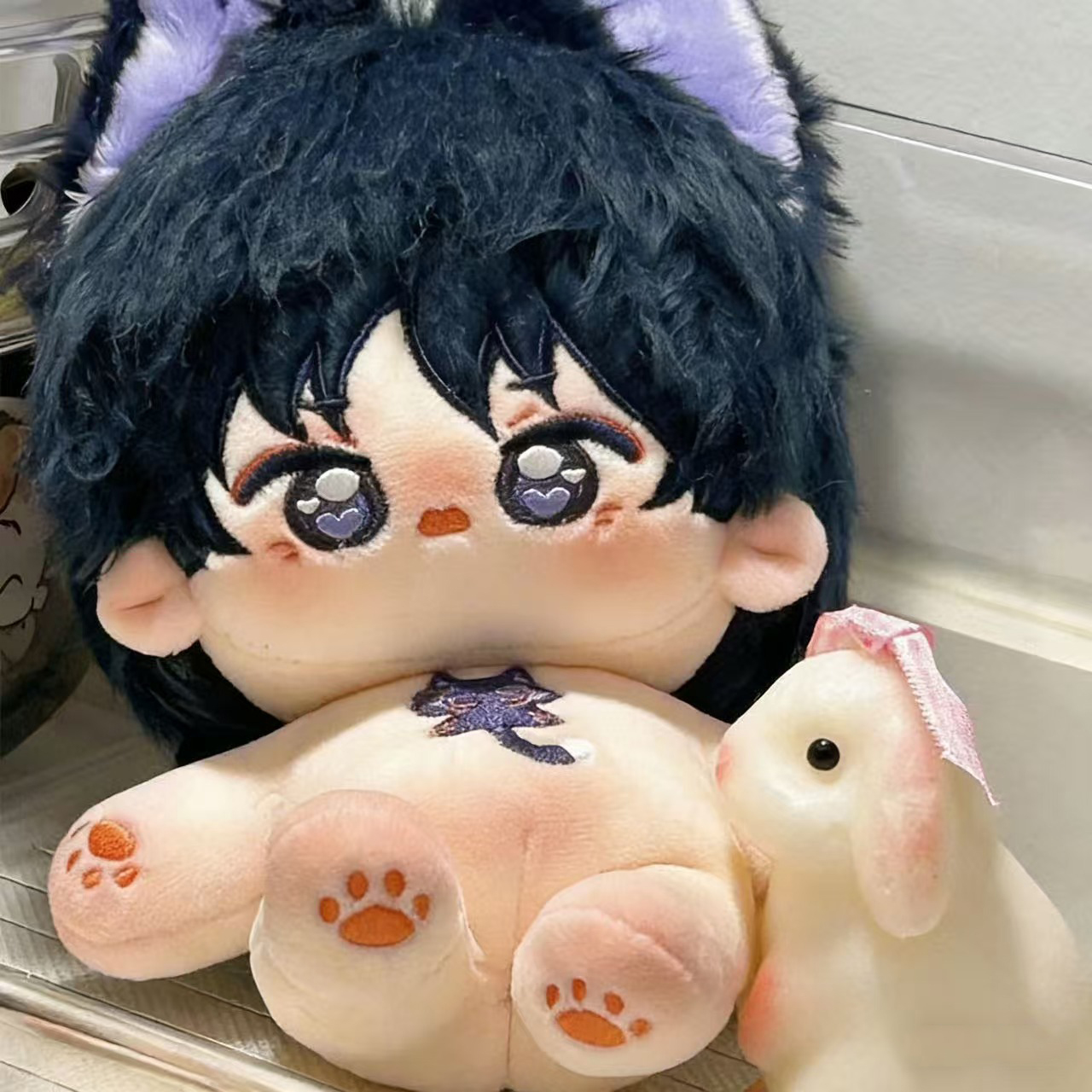 20cm Anime Genshin Impact Scar - Cosplay Plushie Prop のレビューと価格