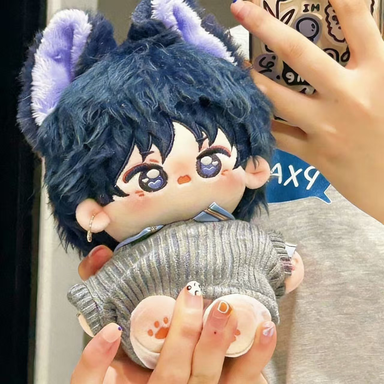 20cm Anime Genshin Impact Scar - Cosplay Plushie Prop のレビューと価格